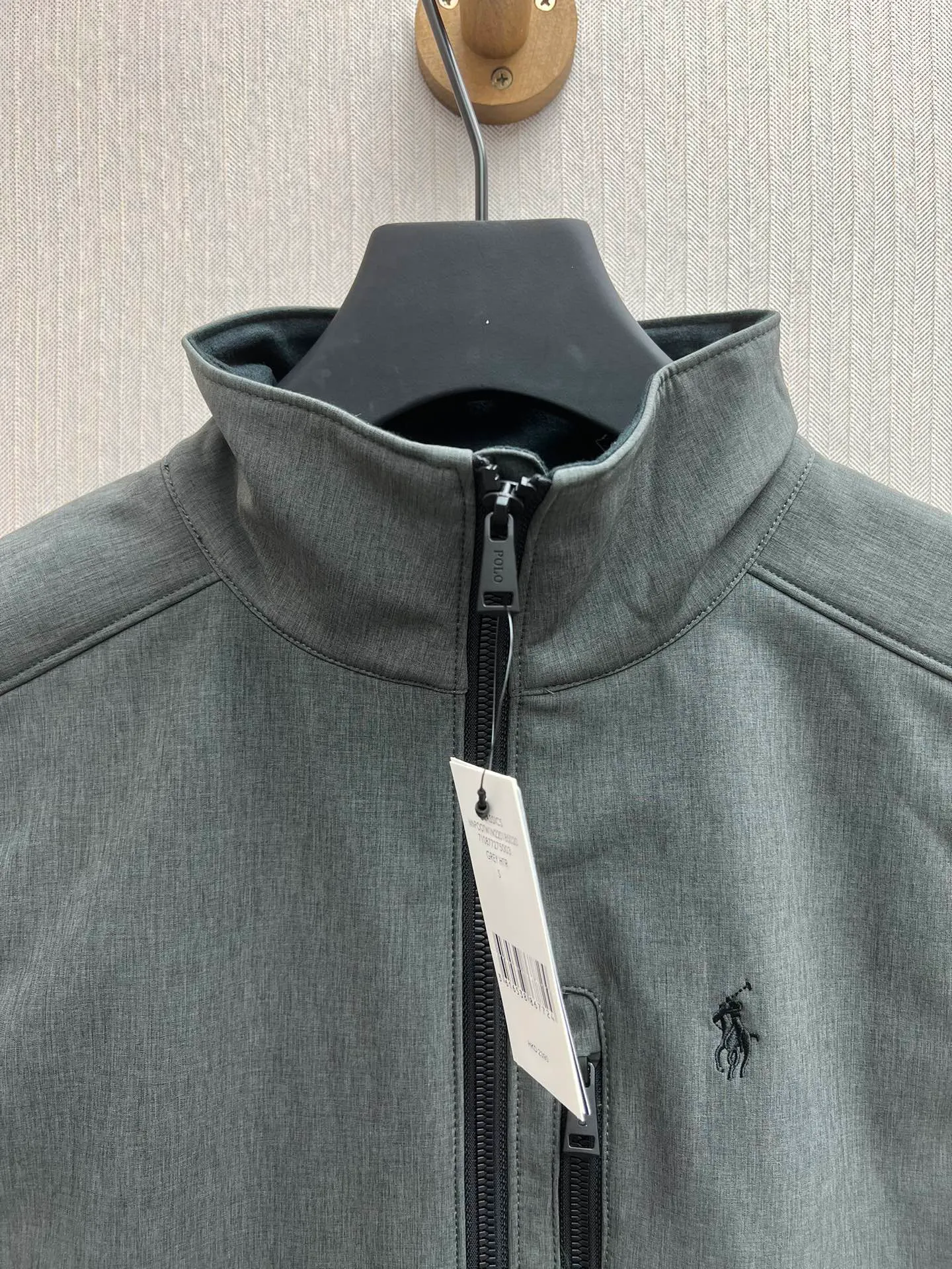 🅿️500 Polo 25ss new solid color logo embroidered zipper casual vest men's high version code number: XS.S.M.L.XL.XXL.